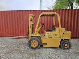 CAT V80E 8000lb Semi-Pneumatic Forklift