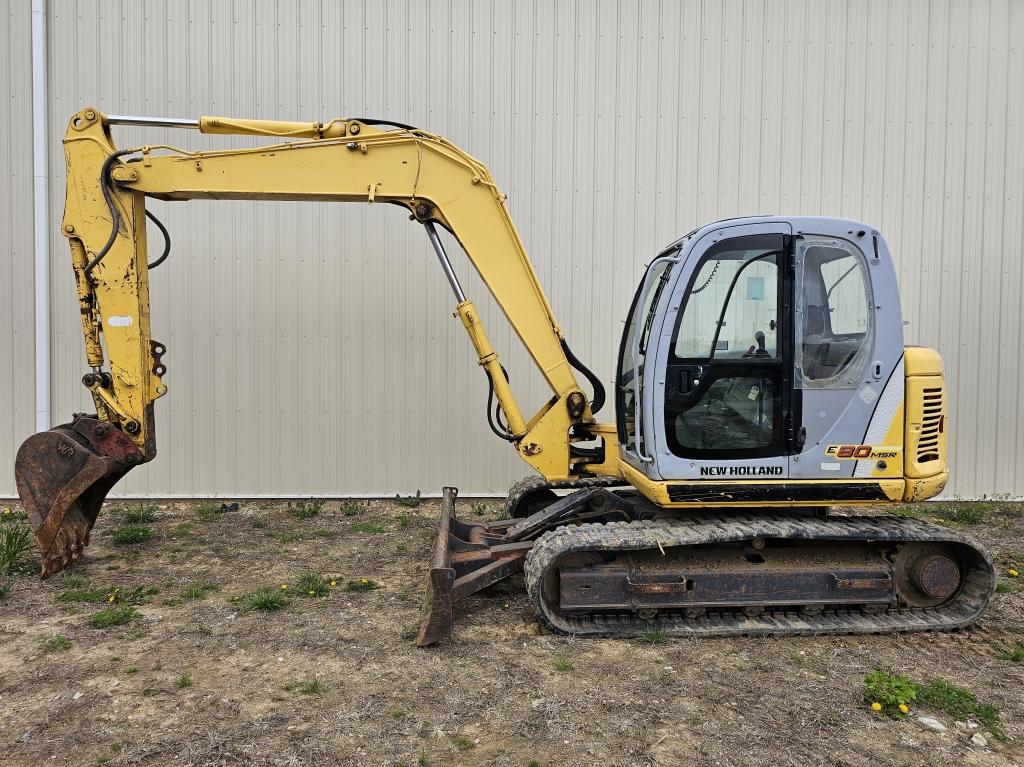 New Holland E80 MSR Excavator