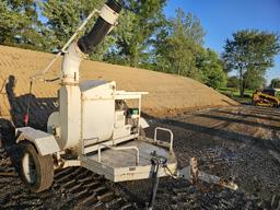 Trailer Mounted Straw Blower