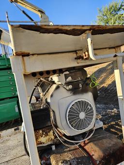 Trailer Mounted Straw Blower