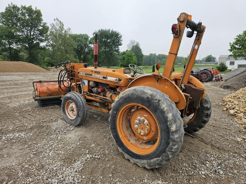 Ford 2810 Broom Tractor