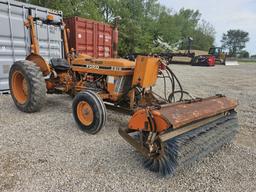 Ford 2810 Broom Tractor