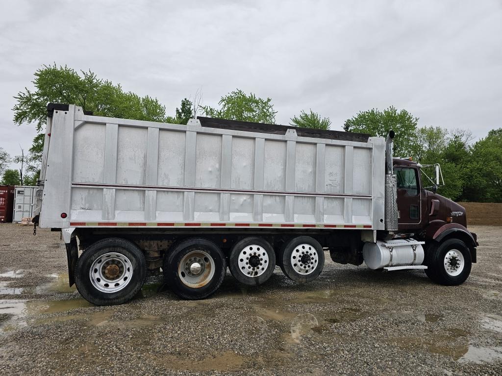 2000 Kenworth T800 Quad Axle Dump Truck