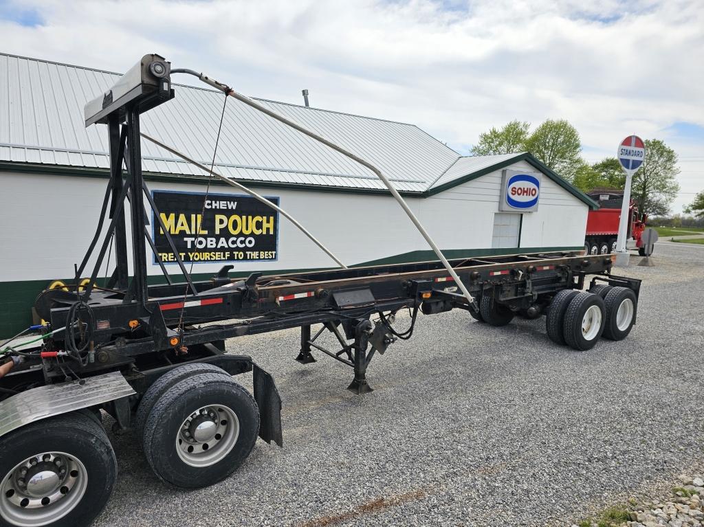 1991 Clement Hyd. Rolloff Semi Trailer