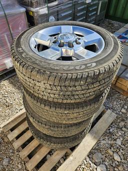 (4) Good Year Tires w/ GMC Yukon Rims LT265/60R20