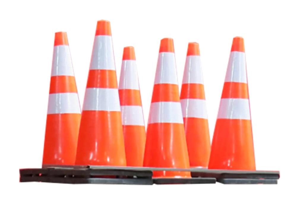 New/Unused Safety Highway Cones (50 count)
