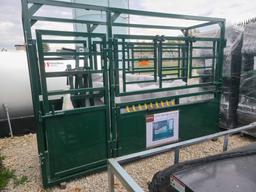 New/Unused Cattle Squeeze Chute