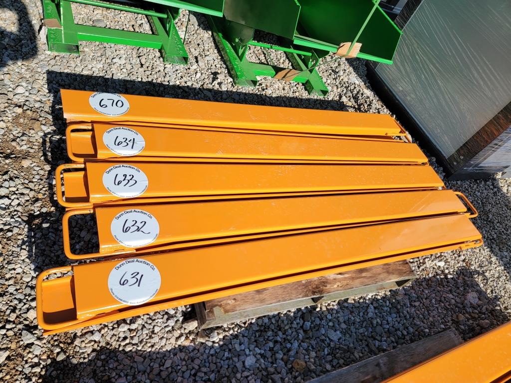 New/Unused WOLVERINE Pallet Forks Extensions