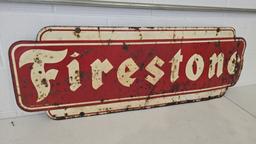 Firestone Tires Sign 4'x16"