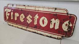 Firestone Tires Sign 4'x16"