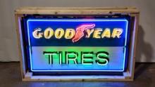 Good Year Tires Neon Sign