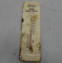 Skelgas/Ziegler Monroe NE Thermometer 10” H