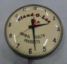 Grand-O-Lac Sessions Co. Clock 13”