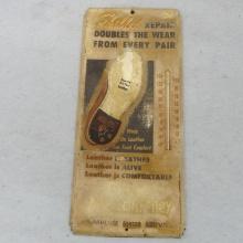 Bruce McCourtney Shoe Svc. Thermometer 20” H