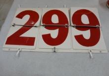 Gas Station Price Sign 28” W 16” H