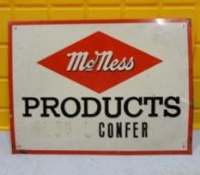 McNess Products Glen L Confer Sign 23” W