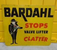 Bardahl Stops Valve Lifter Clatter Sign 20” W