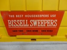 Bissell Sweeper Display Sign 17” W