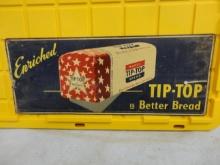 Wards Tip-Top Bread Sign 30” W