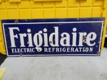 Frigidaire Porcelain 2 Sided Sign 40” W