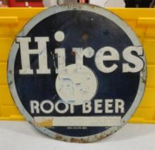 Hires Root Beer Sign 24” Rd.
