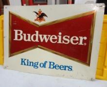 Budweiser King of Beers Sign 36” W