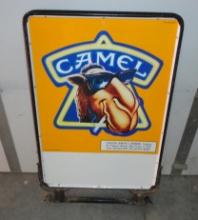 Camel Cigarettes 2 Sided Sign 40” H