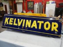 Kelvinator Porcelain Neon Sign Needs Neon 70” W X 20” H