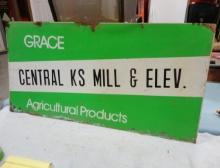 Grace Agricultural Products Sign Central KS Sign 48” W