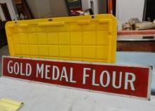 Gold Medal Flour Porcelain Sign 60” W