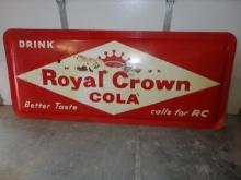 Royal Crown Cola Sign 94” W X 40” H