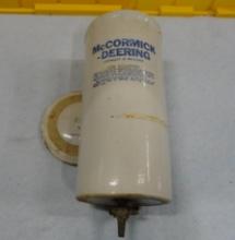 McCormick-Deering 2 Gal. Lye Crock - Broken Lid