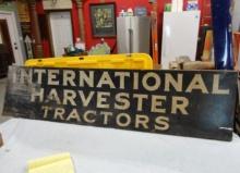 International Harvester Tractors Railcar Sign 72” W X 18” H