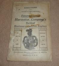 IH Stationary Engine Manual
