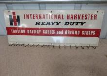 IH Tractor Battery Cables and Ground Straps Display Rack 26” W