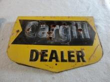 Cargill Dealer 2 Sided Sign - Damaged 21” W