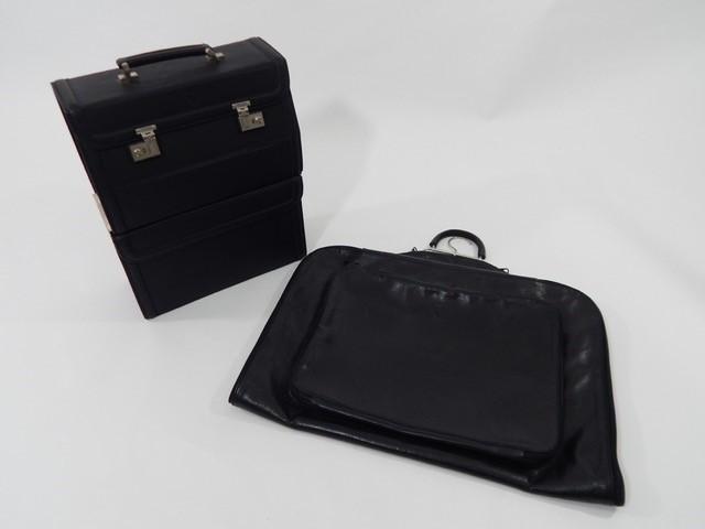 Original Ferrari 348/355 four-piece Complete Schedoni leather luggage set