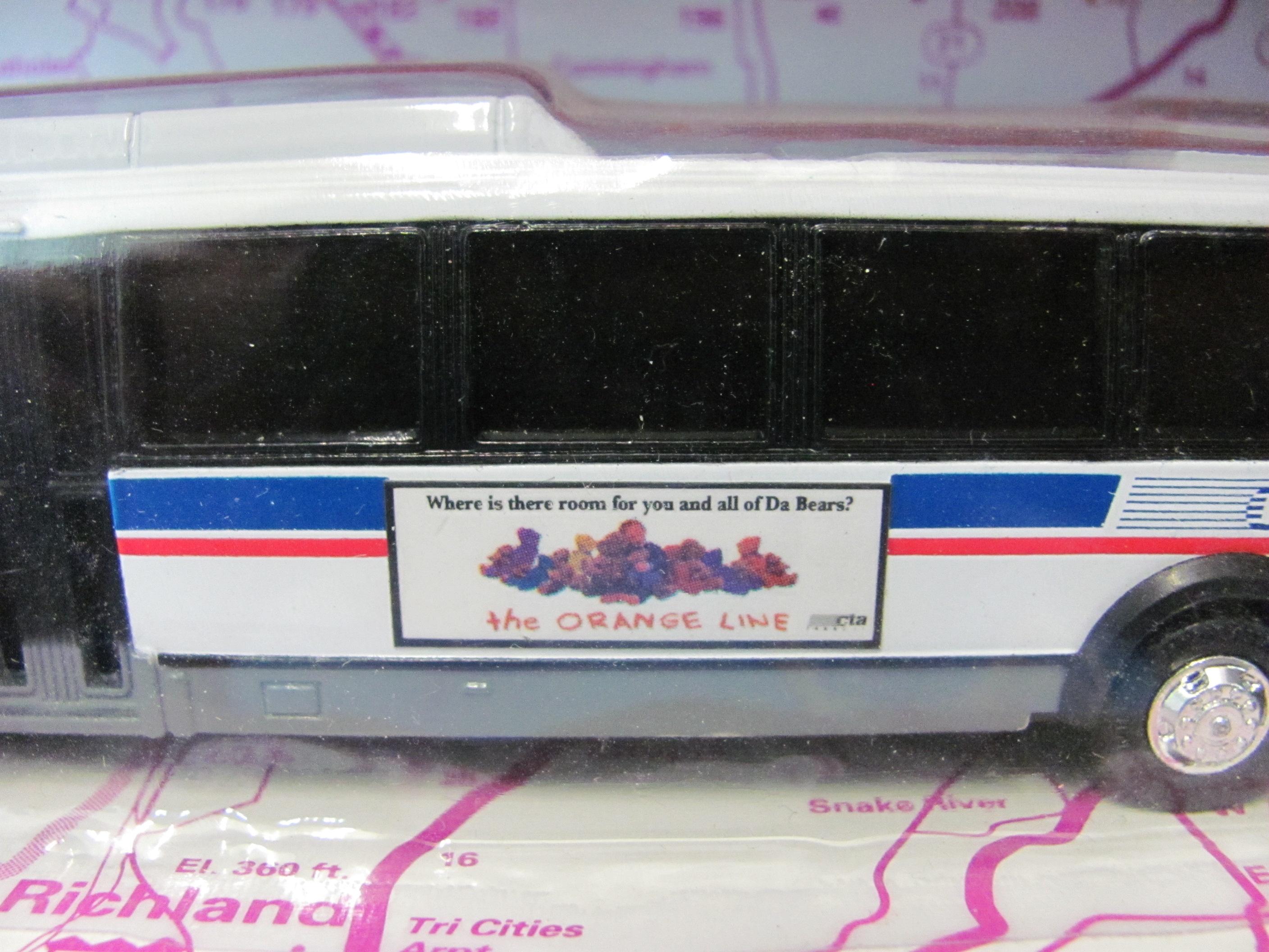 Road Champs City Bus (2) – 5 1/4” L – New In Box – As Shown
