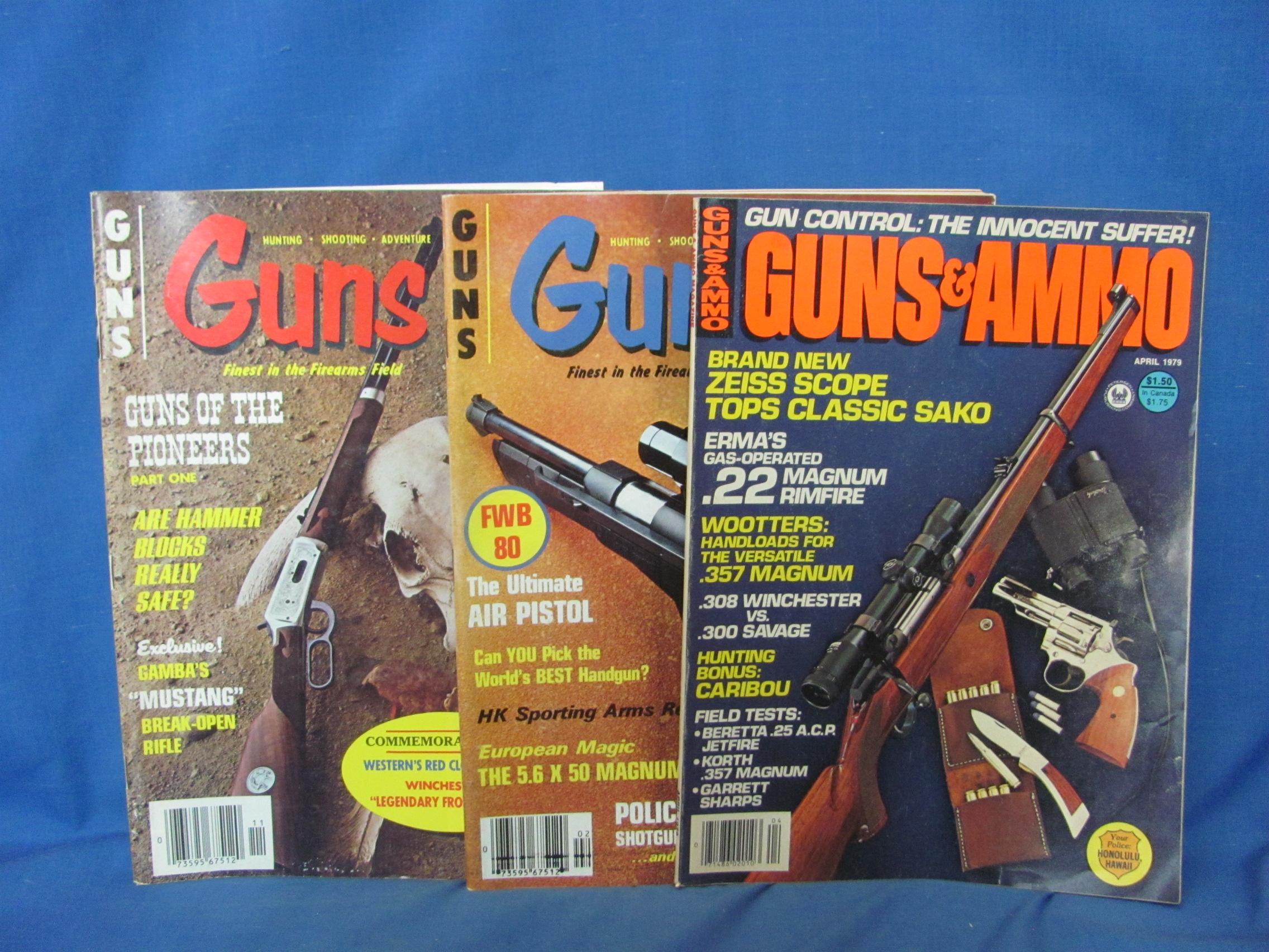 Guns – Ammo – Hunting Magazines & Catalogs – As Shown