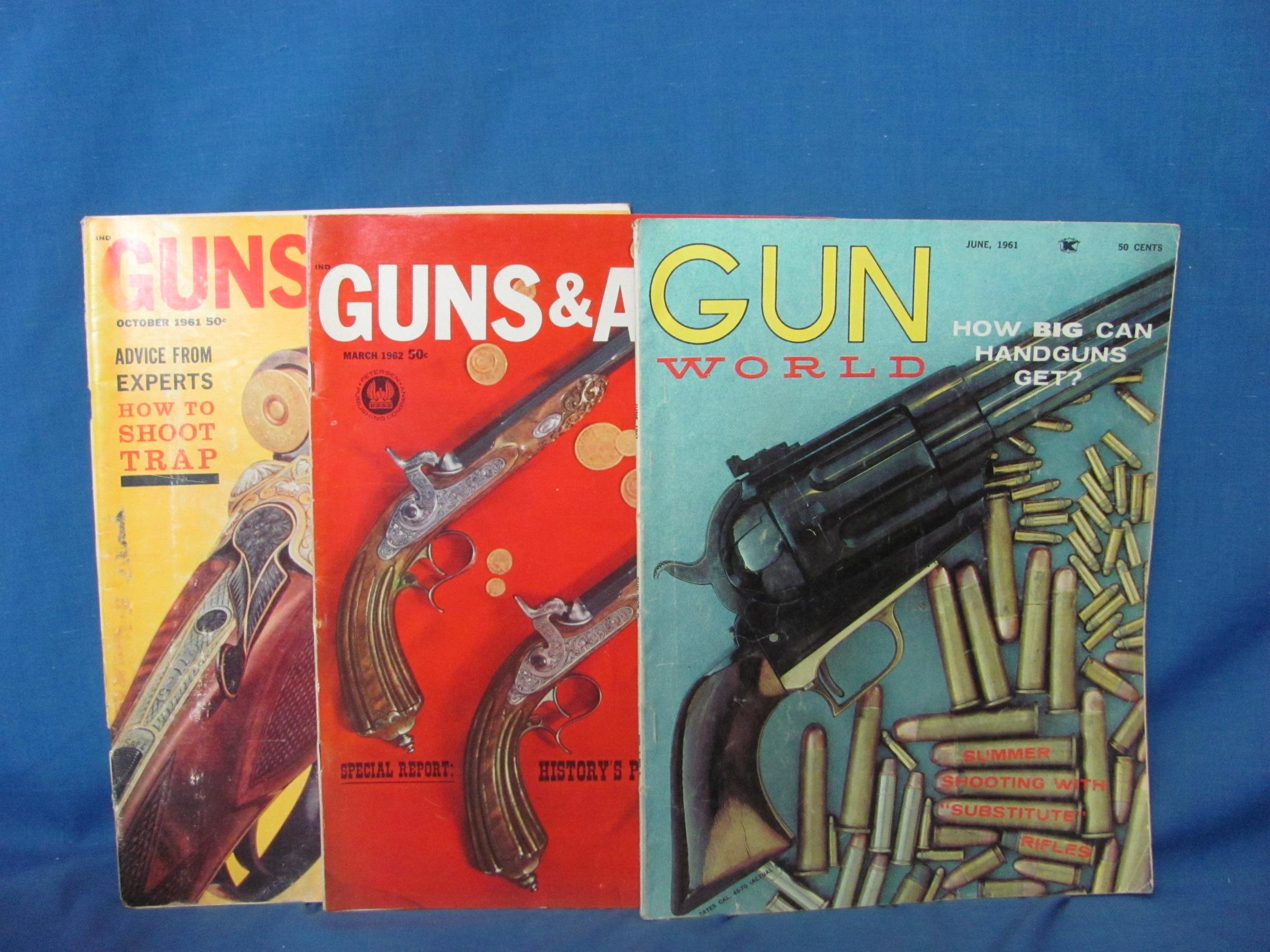 Guns – Ammo – Hunting Magazines & Catalogs – As Shown