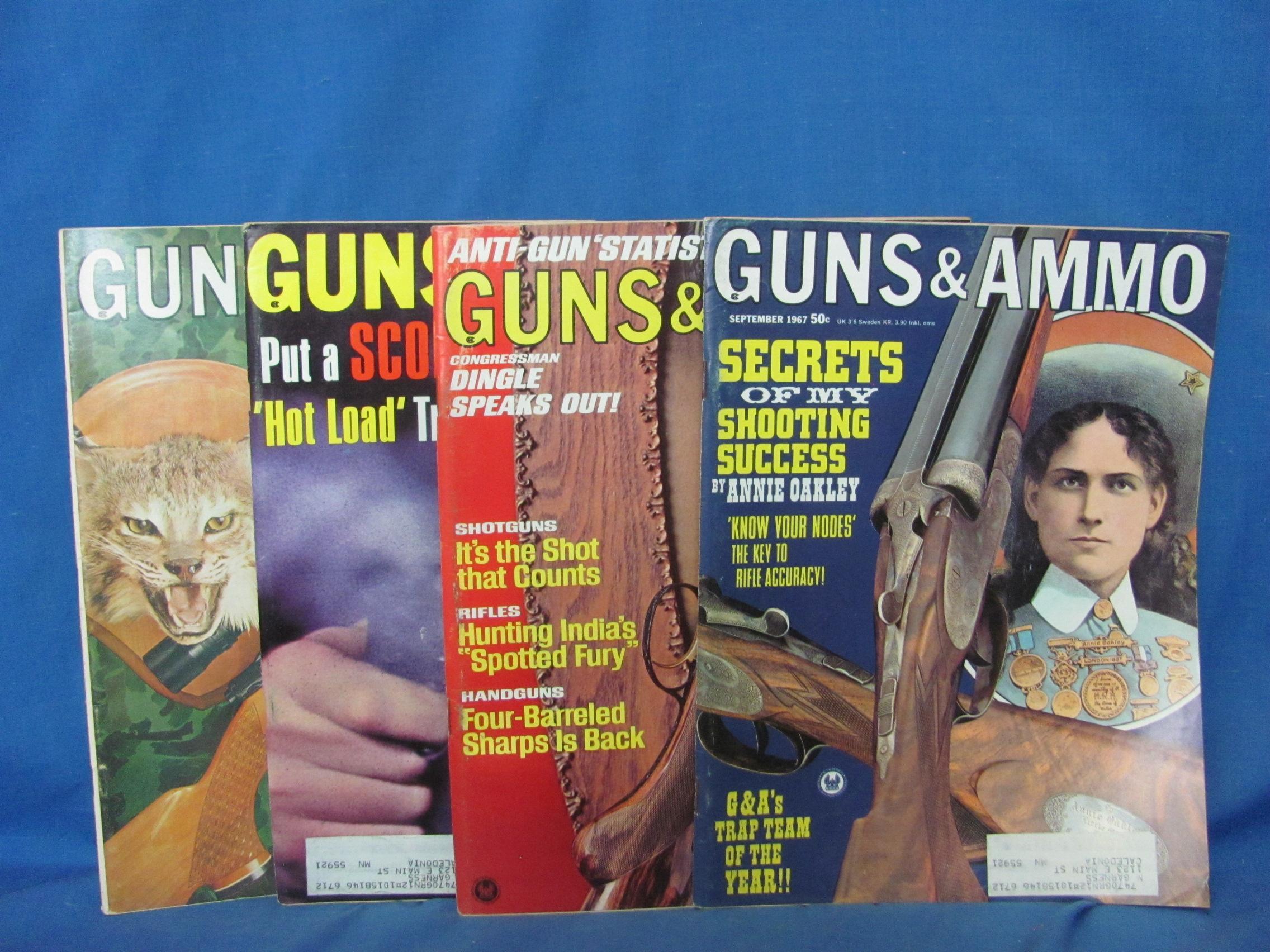 Guns – Ammo – Hunting Magazines & Catalogs – As Shown