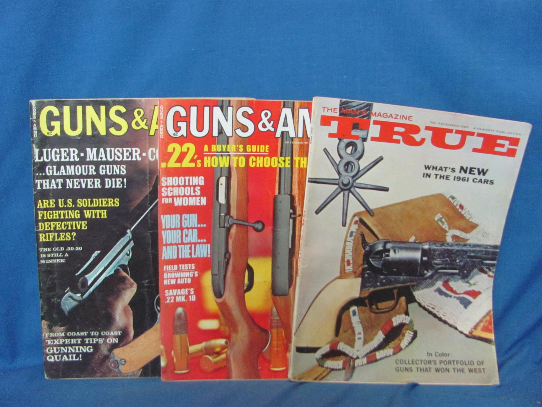 Guns – Ammo – Hunting Magazines & Catalogs – As Shown