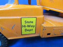 Tonka Mobile Dragline State Hi-Way Department – All Original No Replacement Parts – Great Piece -