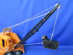 Tonka Mobile Dragline State Hi-Way Department – All Original No Replacement Parts – Great Piece -