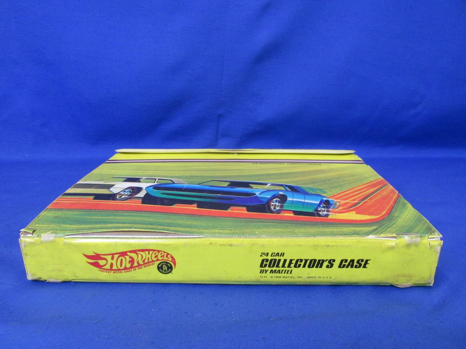 Vintage Lot Of 8 Hot Wheels Redline Cases & 2-Track Accessories In Boxes– 6-Rally 1967 & More