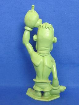 1963 Louis Marx “Nutty Mads” Plastic Figurine – Rocko the Champ – 7 1/8” tall