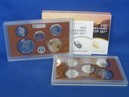 United States Proof Set – 2017 S – 10 Piece Set in Original Government Packaging