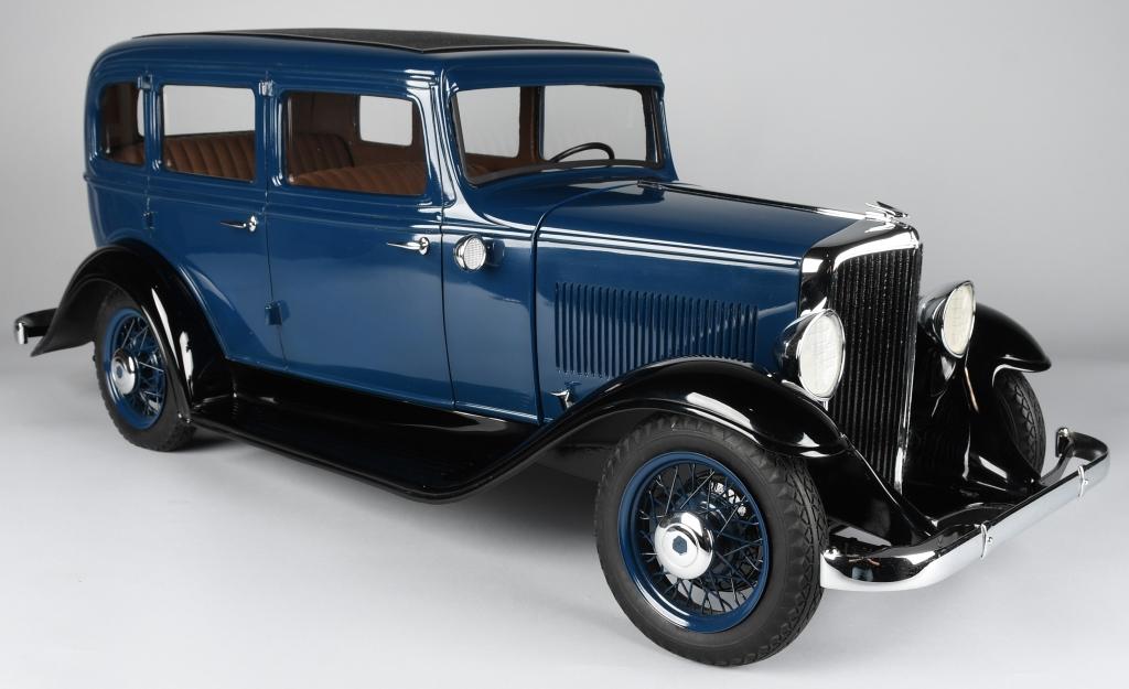 1932 HUDSON 1/4 SCALE FACTORY CAR MODEL