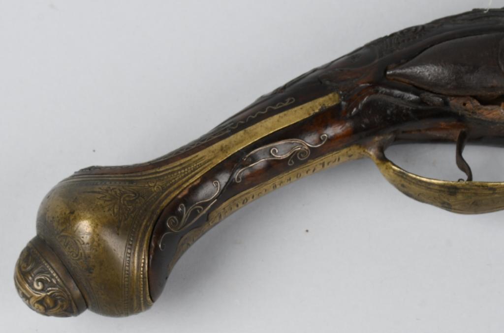 ANTIQUE REPLICA FLINTLOCK PISTOL