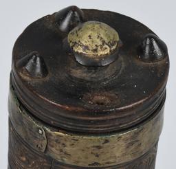 19th C TIBETAN TEA CUP WITH ORIGINAL LED